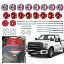 Body Cab Mount Bushing Kit Red for F250 F350 Super Duty 2008-2016
