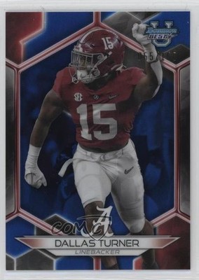 2023 Bowman U Blue Refractor 55/150 Dallas Turner #30 0x5e
