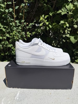 Nike Air Force 1 Gr 46 US 12 White 101283 100 Weiß AF1 Mini Swoosh
