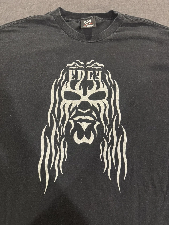 Vintage RARE 2002 WWE Edge Wrestlemania 21 Size 2XL Shirt - Image 3 of 4