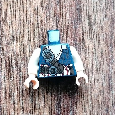 LEGO Pirates of the Caribbean Captain Jack Sparrow Torso Minifigur Teil 