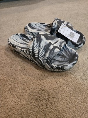 adidas Adilette 22 Slides 'Carbon Aluminium' GX6947 men's  new no box,size9,55$