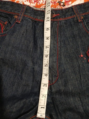 Jeans Pepe denim tigre ricamato - taglia 36 Y2K - Foto 13 di 15