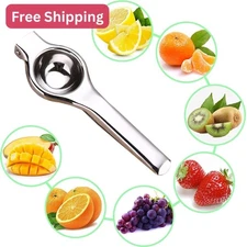 Manual Lemon Juicer Stainless Steel Citrus Squeezer Mini Orange Press Tool