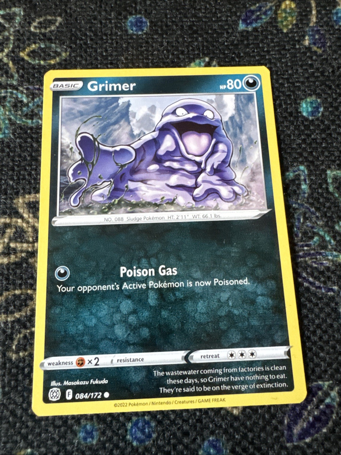 Grimer 84/172 Pokemon Brilliant Stars
