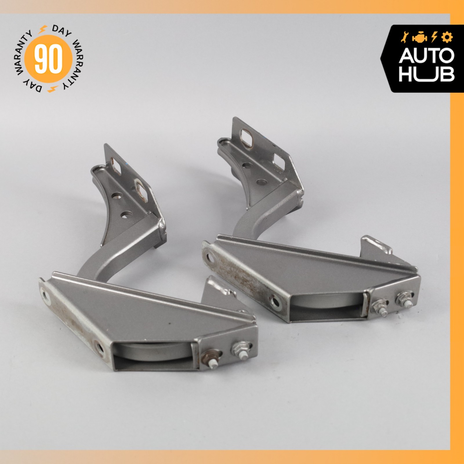 00-04 Aston Martin DB7 Hood Hinge Left & Right Side Set OEM 35k