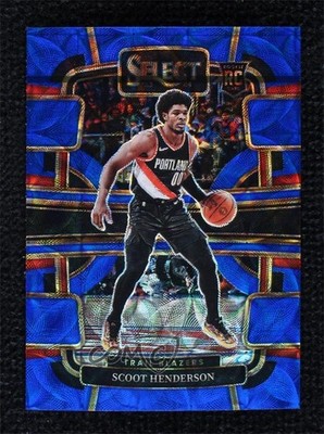 2023 Select Concourse Blue Scope Prizm 82/249 Scoot Henderson #77 Rookie RC 0y2q
