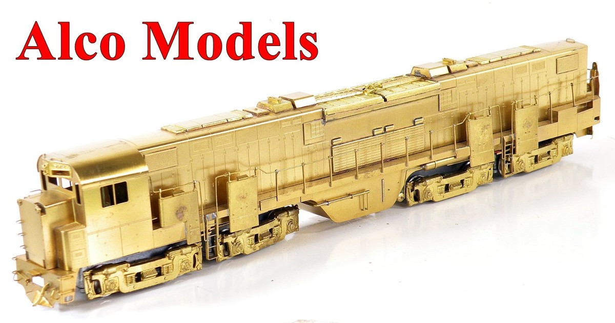 ALCO Models Brass HO C-855A Century Diesel Unpainted | eBay