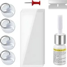 Windshield Repair Kit, Windshield Glass Crack Gone Repair Nano-Crack Repair Kit