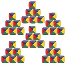 Lawei 36 Pack Juggling Balls for Beginners, 2 Inch Soft and Small, Assorted