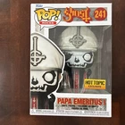 Funko Pop! Rocks #241 Ghost Papa Emeritus I Hot Topic Exclusive