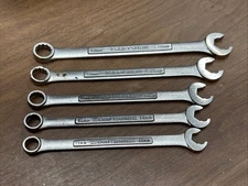 Craftsman Quick Speed Open End Combination 5-Piece Wrench Set. U.S. Made Metric