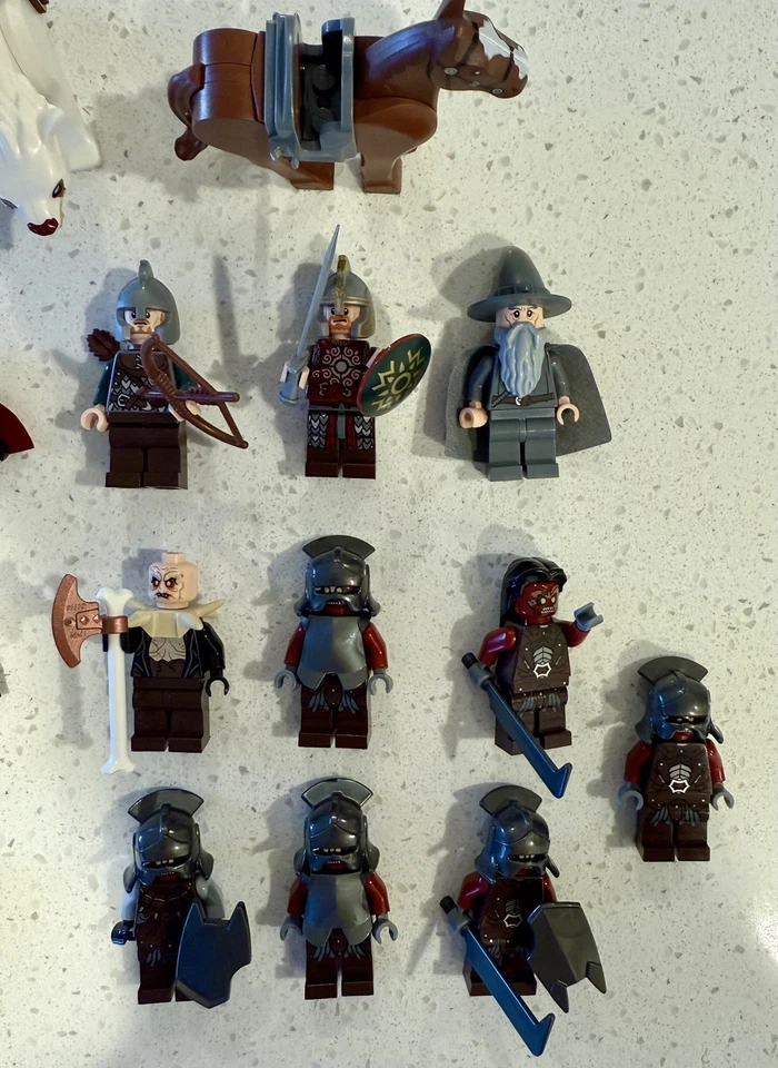 LEGO Lord of The Rings Minifigure Lot of 22- Genuine Excellent Condition. - Image 2 of 4