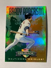 1998 Donruss - Crusade Green #10 Brady Anderson /250