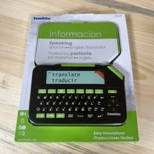 Franklin TES-300 It's a mi Spanish English Translator - Brand New