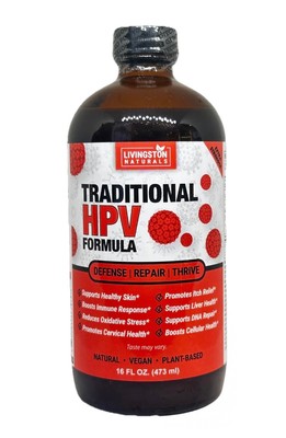 Traditional HPV Formula By Livingston Natural Herbal Labs Plant-Based Food