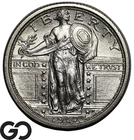 1917 Standing Liberty Quarter, Full Head, Type 1, Key Date, Gem BU++ FH!