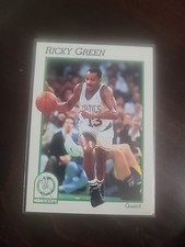 1991-92 NBA Hoops - Rickey Green #339. Celtics