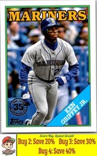 Ken Griffey Jr. #T88-82 Prices | 2023 Topps Silver Pack 1988 35th