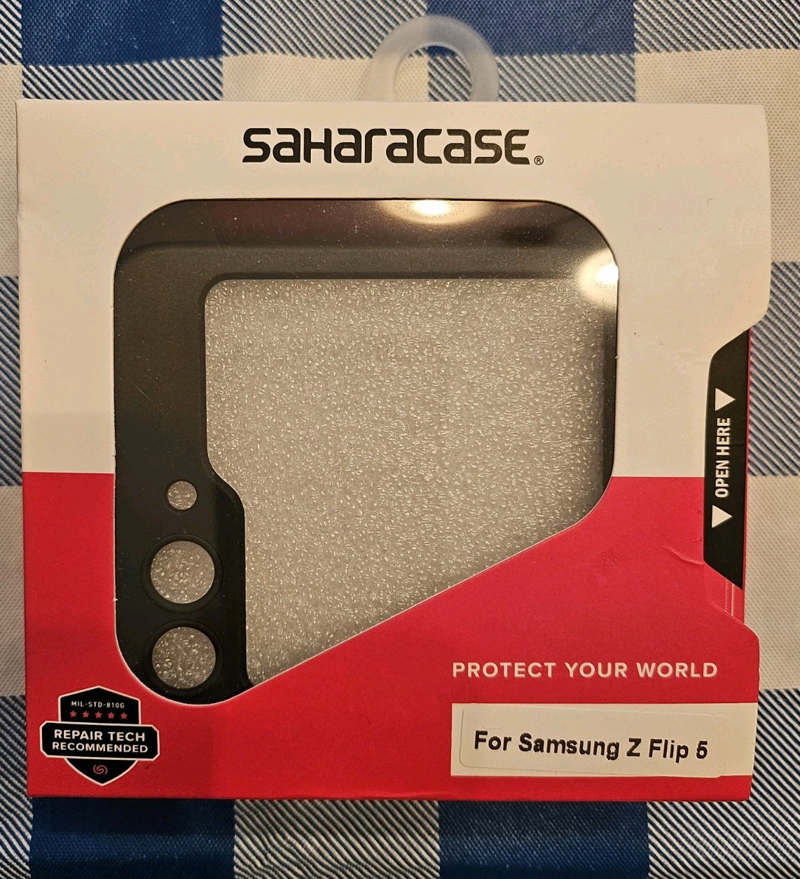 SaharaCase Full Body Slim Case for Samsung Galaxy Z Flip5 5G Black Free Ship BIN