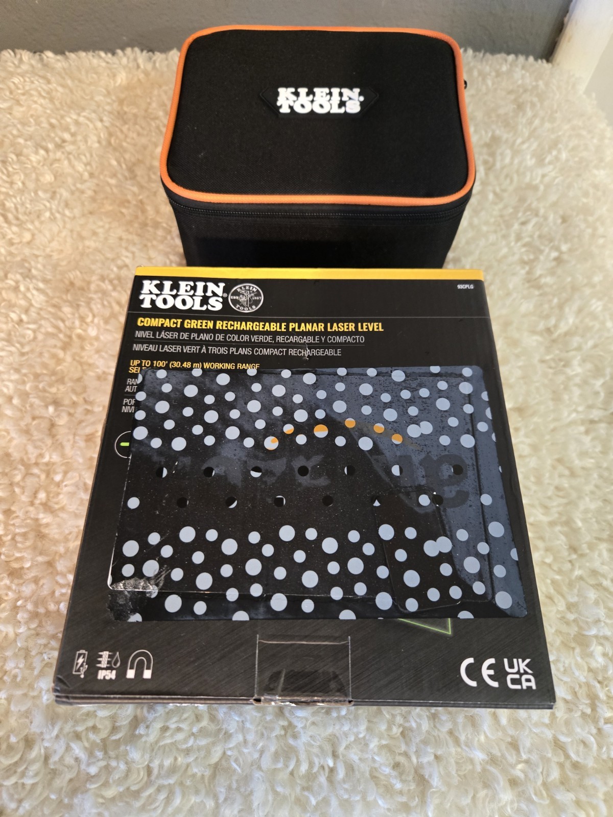 Klein Tools 93CPLG Compact Self-Leveling Green 360 Laser