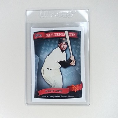 2010 Topps - Peak Performance Monte Irvin #PP-76 New York Baseball Card 