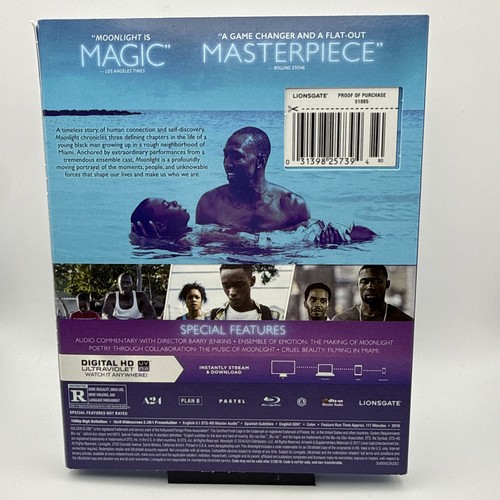 Moonlight (Blu-ray, 2016) - Picture 2 of 5
