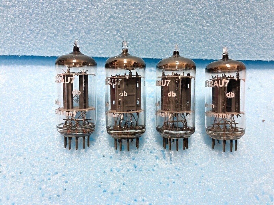 12AU7 RT LA RADIOTECHNIQUE ECC82 E82CC CV491 B329 ECC802S VALVOLA AUDIO NOS/NIB