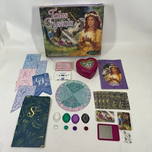 Tales Of The Crystals Vintage Fantasy Game 1993 Milton Bradley Nearly Complete