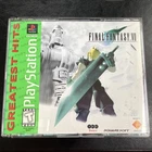 Final Fantasy VII Sony PlayStation 1 Squaresoft 3-Disc Set w/ Manual 1997