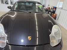 97-04 Porsche Boxster Front Hood Panel Bonnet W Hinges Black Lc9z