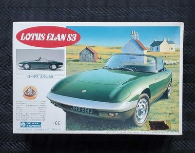 Gunze Sangyo 1/24 Lotus Elan S3 Plastic Model Classic Gunze Sangyo 1/24 Lotus Elan S3 Plastic Model Classic