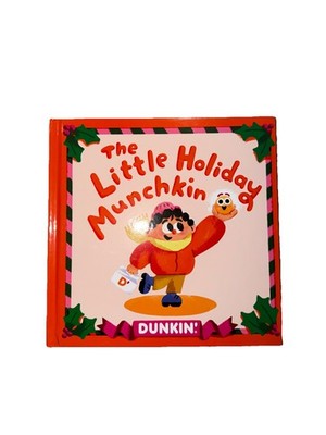 Dunkin  The Little Holiday Munchkin Book NEW LIMITED EDITION 2025