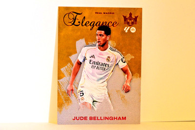 2025-26 Panini Real Madrid La Liga Elegance Red Jude Bellingham /199 #11 SC27