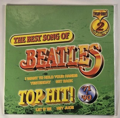 The Best Song Of Beatles Top Hit Vol. 2 '71-'90 Laser Karaoke VERY RARE -SEALED
