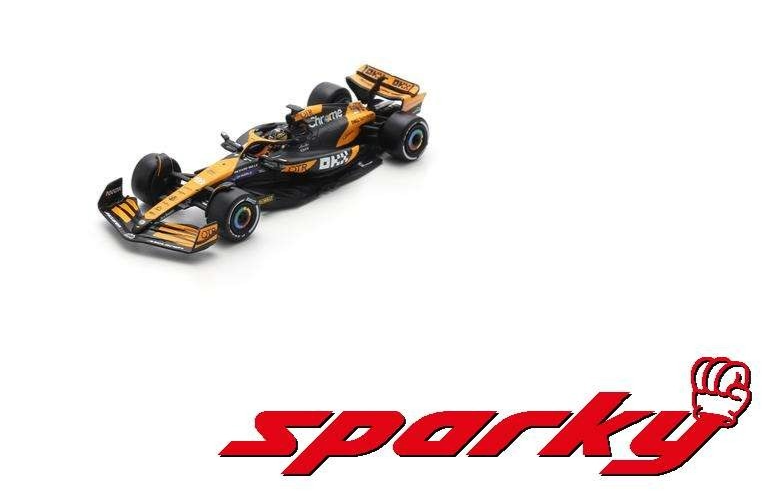 Y375 Spark 1:64 McLaren F1 MCL38 No.81 2024 Oscar Piastri 4th Australian GP New