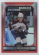 2021 O-Pee-Chee Platinum Marquee Rookies Red Prism /199 Alex Newhook #206 05xg