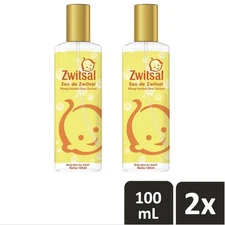 2X Zwitsal Body Mist – Baby Powder Scent Perfume Spray for Men & Women 100ml