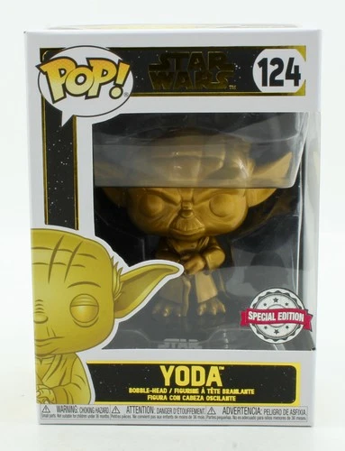 Funko Pop! - Star Wars Yoda 124 Special Edition - Bobblehead