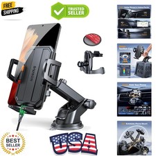 3 in 1 Phone Holders for Your Car, Car Phone Holder Mount Strongest Suction ...