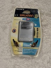 NEW Vintage Sony Walkman WM-FX141 AM/FM Cassette Player Headphones Sealed