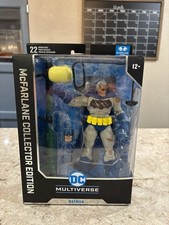 McFarlane DC Multiverse Collector Edition Batman Battle Damage Blue Figure New