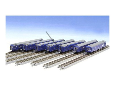 Rokuhan T016-1 24 Hokutosei Sleeper Train 7 Wagen Spur Z