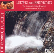 Image of Ludwig Van Beethoven Complete String Quartets-1 (CD)
