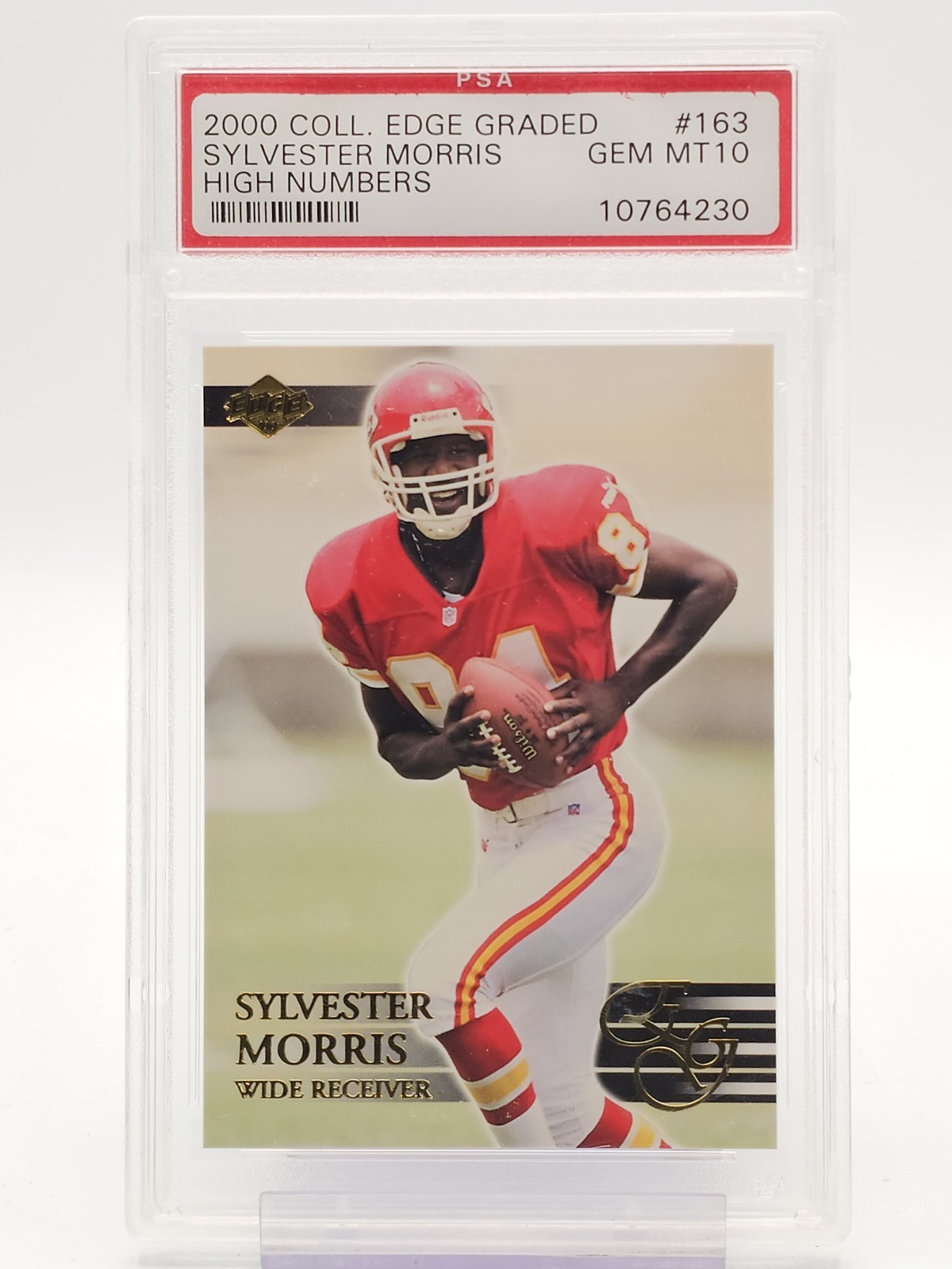 Sylvester Morris Collector's Edge Graded #163 High Numbers
