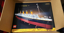 Lego Titanic 10294 New Sealed 9090 Pieces + Led Light Kit Original Shipper