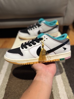 Size 8 - Nike CSEF x Dunk SB Low White Clear Emerald HJ4132-100 DS READY TO SHIP