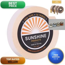 Sunshine Tape 1522 3M Wig Tape Made In USA Premium Clear Double Sided Toupee