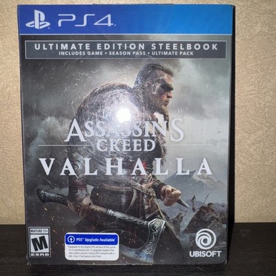 Assassin's Creed Valhalla Gold Edition SteelBook PS4 CIB