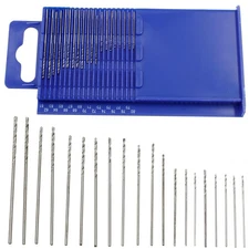 Biaungdo 20 Pcs Mini Micro Drill Bit Set, HSS Metric Tiny Bits Shank... 